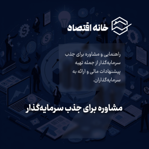 مشاوره برای جذب سرمایه گذار